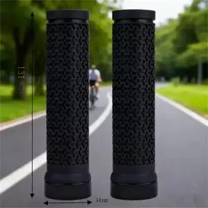 MTB 산악 자전거 고무 핸들바 그립 논슬립 단면 커버 사이클링 액세서리
