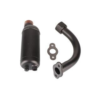 전기 자전거 바이크 오토바이 배기 파이프 머플러 분리형 49cc 60cc66cc80cc100cc 에 적합 2