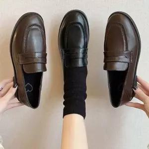 쿨샵 여자 캐주얼 로퍼 데일리슈즈 베이직 로퍼 2색