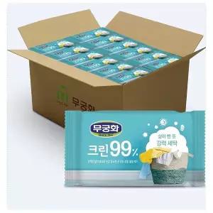 무궁화 크린99% 세탁비누 230g X 32개(1박스)