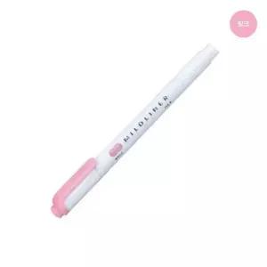 제브라 마일드라이너 1.4mm 4.0mm 핑크 WKT7-MP