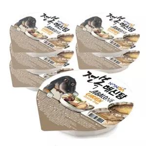 반려견 전용 원기회복 전복 해신탕 120g 6개입간식 식사 강아지수술 수술후 애후 캔간식 통조림 습식 노령