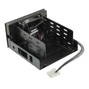 EVERCOOL 듀얼 5.25인치 드라이브 베이 - 트리플 박스 HDD 3.5인치. 쿨링
