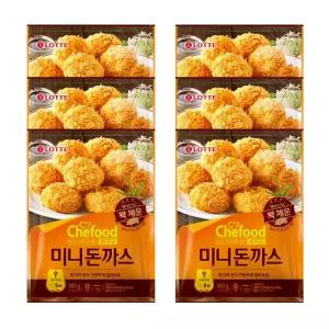 쉐푸드 미니돈까스 380g, 6개