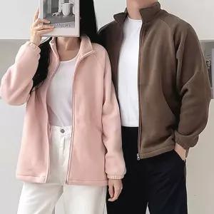 남녀공용 간절기 트렌디 집업 자켓 아우터캐주얼룩 데일리 패션 트레이닝 점퍼 기본 모던 심플 봄자 가을