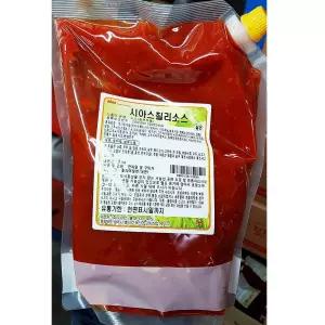 시아스 블랙스테이크용 칠리소스 2Kg액상 양념 식당 업소 대량