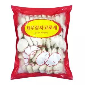 수제 냉동 사리원 새우감자고로케 2.8KG 대용량 업소용 분식집 튀김요리 간편간식 분식메뉴