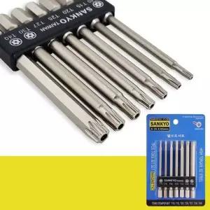 sankyo 별비트세트7P (ST-085) 홀별비트 임팩 85mm 육각비트