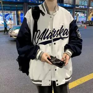 스타일리시 무드 남성 바시티 야구점퍼 캐주얼 자켓공항 초경량 남자가을 항공 패션 데일리 아우터 간절기