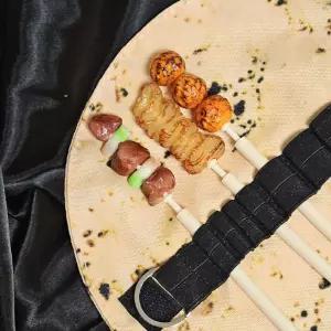 타코 꼬치 필통 세트 바베큐 볼펜 부리또 또띠아 닭꼬치 필기구 학용품 선물또띠아 귀여운 예쁜 부드러운