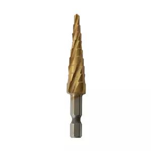 베스토-헬리컬 스텝드릴 TiN코팅 B-ST02-T 4-12mm 1EA육각비트 드릴 전동드릴 수공구 드릴교체 가정용드릴