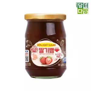 오뚜기 라이트 슈가 딸기쨈 290g X 2개오렌지쨈 오렌지잼 과일쨈 맛있는쨈 영양쨈 쨈 병잼 병쨈 식빵 토스