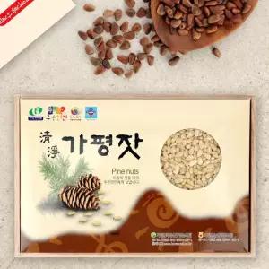 오초록 GPNH_PN006 가평군농협 유기농 가평잣 세트 오동 실백 1kg, 1set