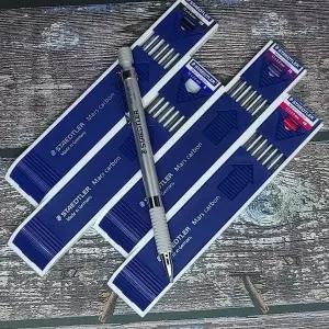 스테들러 2.0mm 샤프펜슬/홀더펜 925 25+홀더심 샤프연필 제도샤프