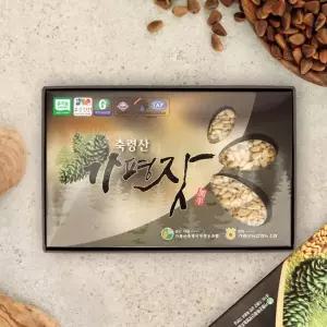 오초록 GPNH_PN005 가평군농협 유기농 가평잣 세트 지함 실백 500g, 1set