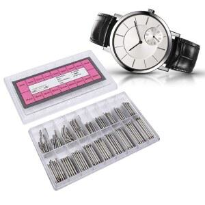 1.8MM 스프링 시계 핀 금속 270피스 밴드 링크 박스 모던. 수리 전문 바 액세서리, 스트랩