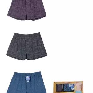인견 스트라이프 패턴 남성 빅사이즈 트렁크 팬티 3매입 110남자 시원한옷 선물용속 가벼운소재감 스러운