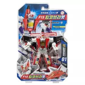 우주합체 비행변신봇-F16 킹코브라 로로보트 로봇 장난감 완구 기변신 로장난감 변신