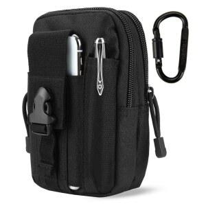 DOUNTO 전술 허리 파우치 EDC MOLLE 지갑 폰 가방 홀스터 벨트 도구 스마트폰, 휴대용