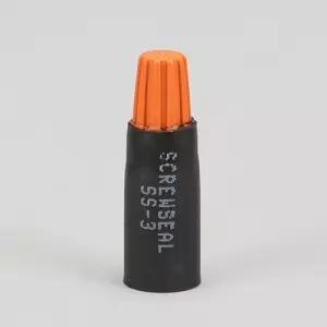 방수와이어콘넥타(스크류씰) SS-3 주황색(봉-30EA) IN-145895접속커터 연결단자 넥터 전기 전선