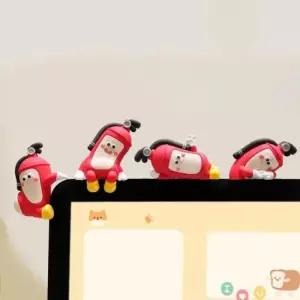 인테리어소품 모니터 피규어 귀여운 선물용 4종세트