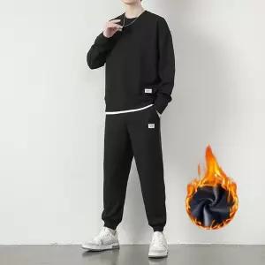 와플 기모 겨울 트레이닝세트 츄리닝 조거팬츠남자 남자복 남자 남성