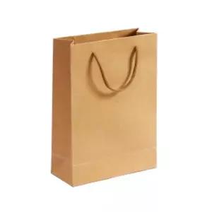 쇼핑백 종이 10개입 20x28cm 세로형 브라운 무지봉투 선물 답례품 가방 기프트