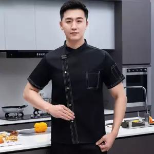 셰프 반팔 조 위생복 주방 유니폼식당 방유니폼 중식 조리사 쉐프장 사옷 쉐프 위생