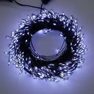 비츠온 LED 트리구 동선등 500구 연결형(DC24V) 흑색선 백색(컨트롤 별도) in-557786캠핑전구 인테리어 크