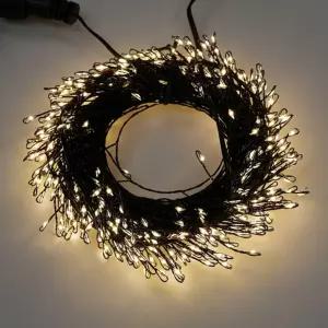 비츠온 LED 트리구 동선등 500구 연결형(DC24V) 흑색선 전구(웜화이트)(컨트롤 별도) in-557787캠핑 인테리