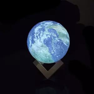 지구 무드등 (Earth Lamp)15 cm( 단색 )인테리어조명 수면등 갬성등 방꾸미기 집들이선물 수유등 취침등 캠