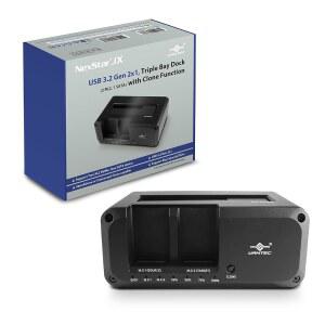 VANTEC JX, USB 3.2 GEN 2X1, 기능(NST-DM12C31) 베이 M2, SATA), 클론 도크(듀얼 트리플