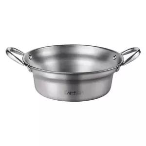 [콩심팥심]스테인리스 찌개냄비 인덕션 냄비 업소용 요리 20cm 스텐 전골 라면