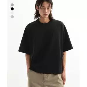 브렌슨 컴포트 오버핏 크롭 반팔티 4Color