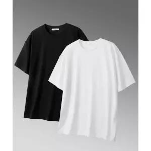 브렌슨 ACHROMATIC_ 컴포트 Concise U넥 반팔티 2Color