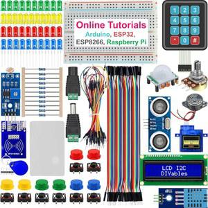 DIYABLES ARDUINO, ESP32, ESP8266, 라즈베리 파이용 ELECTRONICS 부품 및 BASIC 미포함) 초보자 프로젝트를 (보드 키트 DIY 스타터 - 위한 센서
