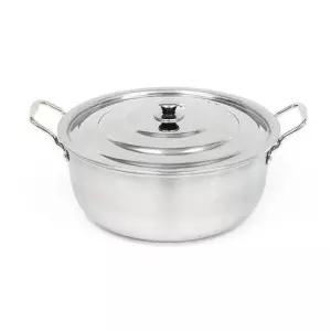삼중냄비 업소용 인덕션겸용 통삼중 스텐 대형국솥 50cm(30.0L)