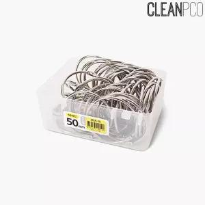 마그피아 카드링 50mm 50개입 서류정리 원형 책철 종이 서류 철링