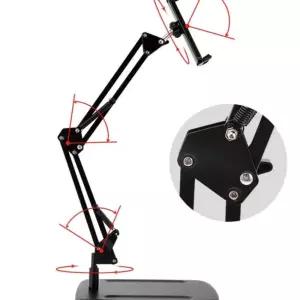 탁상용 스탠딩 태블릿 스마트폰 받침대 자바라 거치대 노트북 편리한 PC 다용도