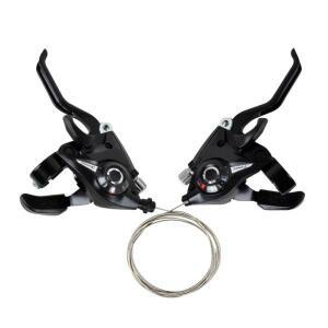 1쌍 ST-EF51 기어 시프터/브레이크 레버 3X7,8 속도 또는 세트 Shimano 산악 자전거 시프트 핸들 바용 검정