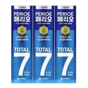 페리오 토탈7 오리지널 치약 140g 3P 치약 페리오치약 키즈치약 양치 치약도매 도매