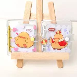 오린이 3공 미니 콜렉트북 수첩 디자인 2종 중 선택포켓앨범 탑로더 슬리브 포토카드 콜렉트 바인더 포카