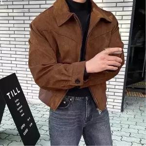 남성2컬러 간절기 스웨이드투 지퍼블루종 자켓 IS JK59세무재킷 가을 남자봄