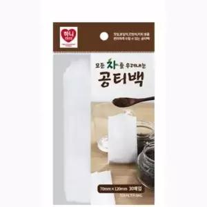 [콩심팥심]티백 주머니 30매 티망 공티백 다시팩