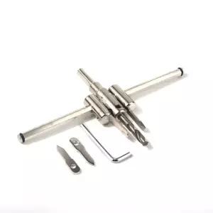 목공 원형 구멍 뚫기 드릴 써클 가이드나무공구 목재뚫기 전동드릴비트 홀뚫기