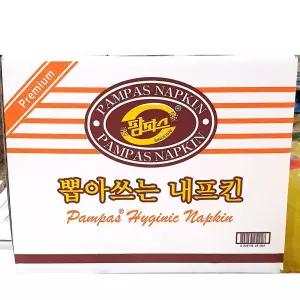 테이블냅킨 (팜파스 100매x100속) 넵킨 네프킨 티슈 일회용 식당용