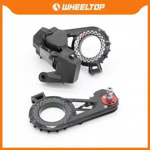 WHEELTOP EDS TX 가이드 휠 세라믹 베어링 카본 체인 플레이트 용 자전거 기어
