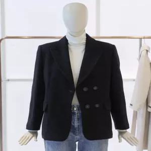 씨씨콜렉트 울 블렌드 피크드 라펠 싱글 자켓 C244MSG711 633533