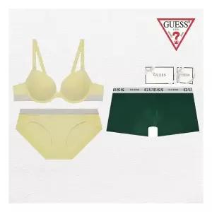 게스 언더웨어 옐로우 커플속옷세트 OEWBR191BP191DR163GR 2384430