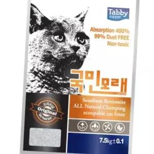 탑퍼 국민모래(베이비파우더향)7.5kgX2개(1박스)